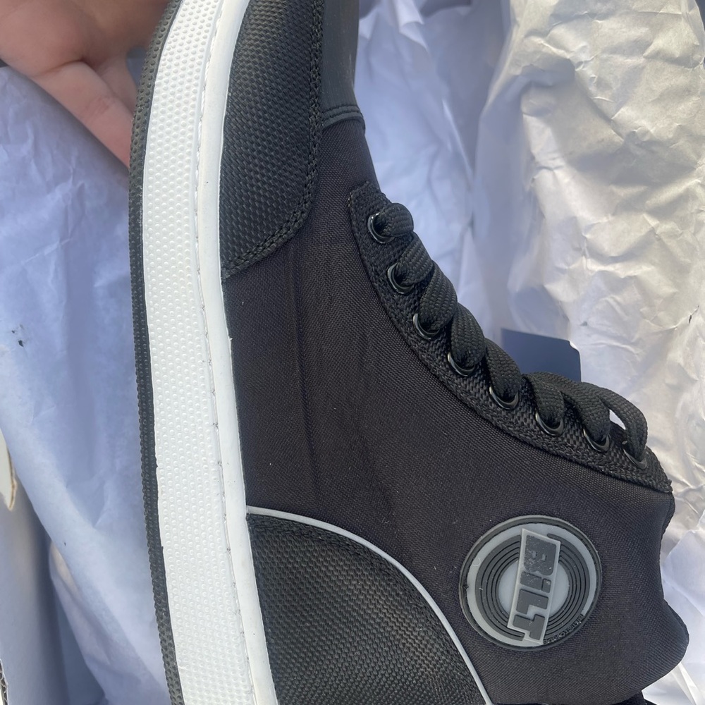 Women’s Black High-Top motorcycle Sneakers